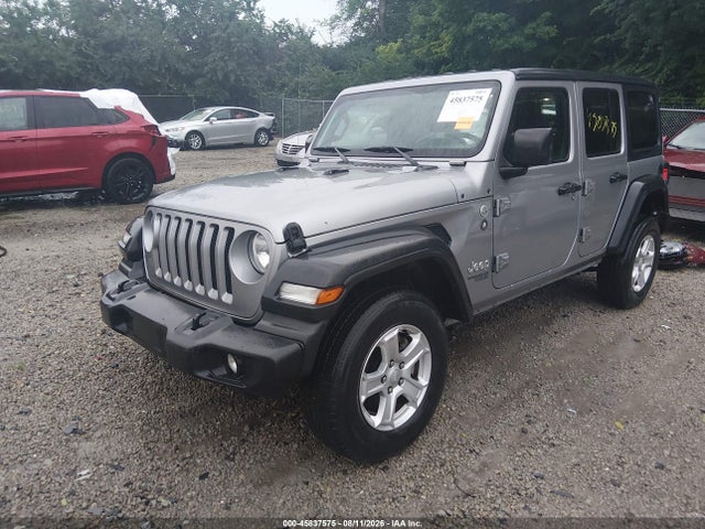 Продажа на аукционе авто 2019 Jeep Wrangler Unlimited Sport S 4x4, vin: 1C4HJXDN5KW652174, номер лота: 45837575