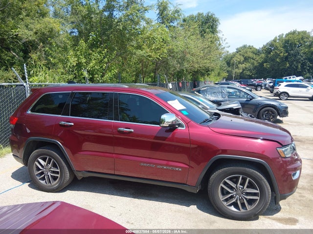 Продажа на аукционе авто 2019 Jeep Grand Cherokee Limited 4x2, vin: 1C4RJEBG8KC573032, номер лота: 45837584