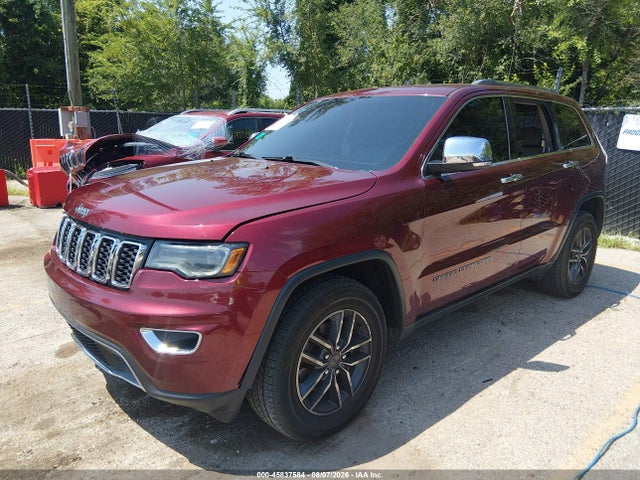 Продажа на аукционе авто 2019 Jeep Grand Cherokee Limited 4x2, vin: 1C4RJEBG8KC573032, номер лота: 45837584