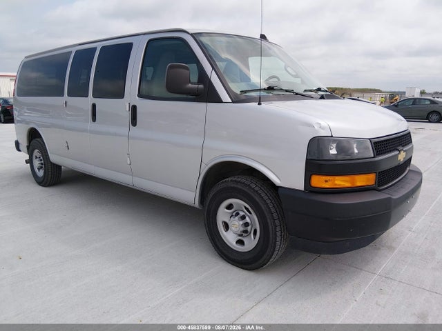 2023 Chevrolet Express Passenger Rwd 3500 Extended Wheelbase Ls მანქანა იყიდება აუქციონზე, vin: 1GAZGNFP4P1111720, აუქციონის ნომერი: 45837599