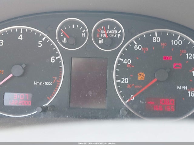 45837680 :رقم المزاد ، WAULD64B03N043256 vin ، 2003 Audi A6 2.7t مزاد بيع