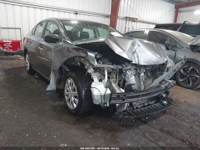 2019 Nissan Sentra S მანქანა იყიდება აუქციონზე, vin: 3N1AB7AP0KY265113, აუქციონის ნომერი: 45837691