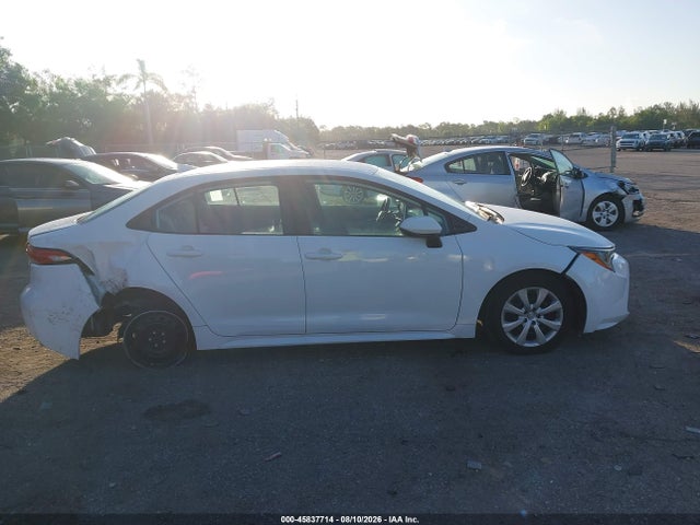 2021 Toyota Corolla Le მანქანა იყიდება აუქციონზე, vin: 5YFEPMAE5MP210110, აუქციონის ნომერი: 45837714