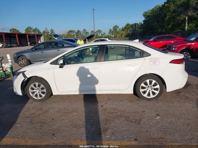 2021 Toyota Corolla Le მანქანა იყიდება აუქციონზე, vin: 5YFEPMAE5MP210110, აუქციონის ნომერი: 45837714