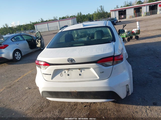2021 Toyota Corolla Le მანქანა იყიდება აუქციონზე, vin: 5YFEPMAE5MP210110, აუქციონის ნომერი: 45837714