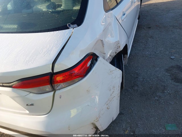 2021 Toyota Corolla Le მანქანა იყიდება აუქციონზე, vin: 5YFEPMAE5MP210110, აუქციონის ნომერი: 45837714