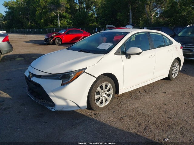 2021 Toyota Corolla Le მანქანა იყიდება აუქციონზე, vin: 5YFEPMAE5MP210110, აუქციონის ნომერი: 45837714