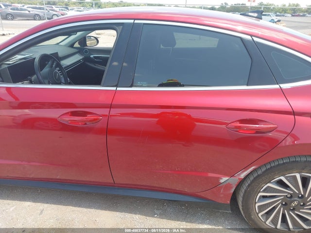 2024 Hyundai Sonata Hybrid Sel მანქანა იყიდება აუქციონზე, vin: KMHL34JJ5RA087500, აუქციონის ნომერი: 45837734