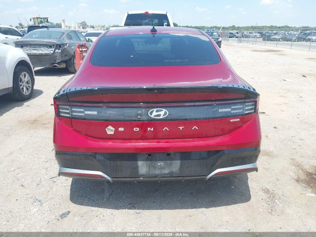 2024 Hyundai Sonata Hybrid Sel მანქანა იყიდება აუქციონზე, vin: KMHL34JJ5RA087500, აუქციონის ნომერი: 45837734