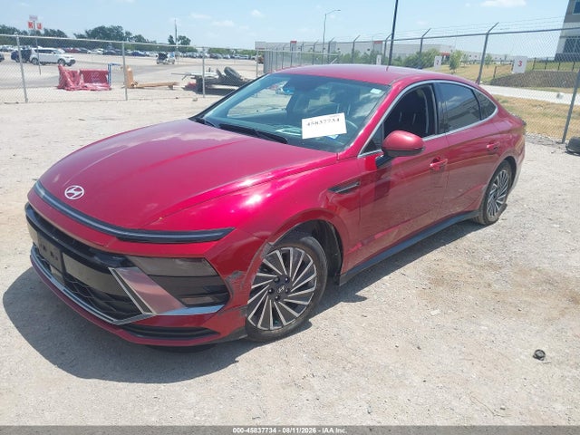 2024 Hyundai Sonata Hybrid Sel მანქანა იყიდება აუქციონზე, vin: KMHL34JJ5RA087500, აუქციონის ნომერი: 45837734