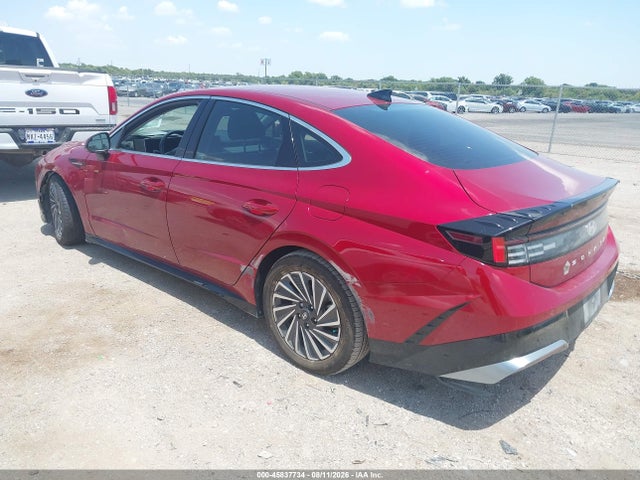 2024 Hyundai Sonata Hybrid Sel მანქანა იყიდება აუქციონზე, vin: KMHL34JJ5RA087500, აუქციონის ნომერი: 45837734