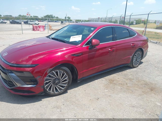 2024 Hyundai Sonata Hybrid Sel მანქანა იყიდება აუქციონზე, vin: KMHL34JJ5RA087500, აუქციონის ნომერი: 45837734