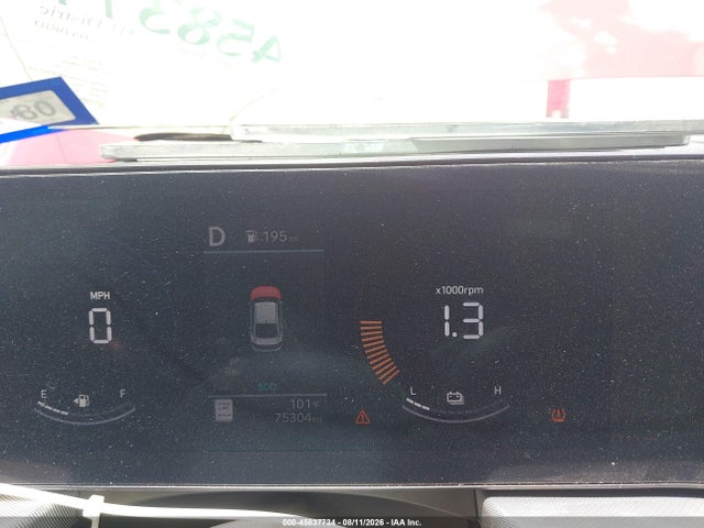 2024 Hyundai Sonata Hybrid Sel მანქანა იყიდება აუქციონზე, vin: KMHL34JJ5RA087500, აუქციონის ნომერი: 45837734