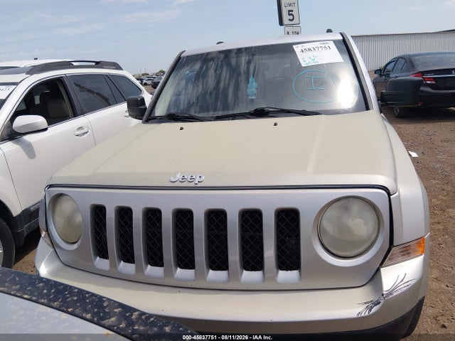 2012 Jeep Patriot Sport მანქანა იყიდება აუქციონზე, vin: 1C4NJPBB3CD539218, აუქციონის ნომერი: 45837751