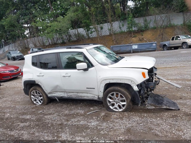 Продажа на аукционе авто 2016 Jeep Renegade Latitude, vin: ZACCJBBTXGPC63114, номер лота: 45837762