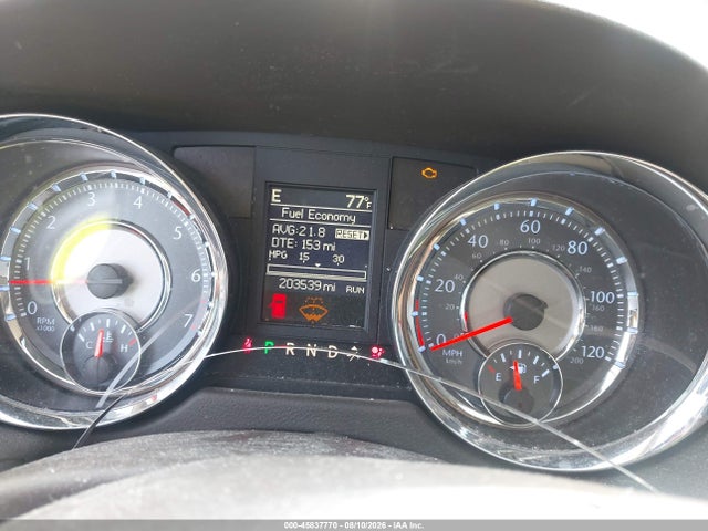 45837770 :رقم المزاد ، 2C4RC1BG8CR157638 vin ، 2012 Chrysler Town & Country Touring مزاد بيع