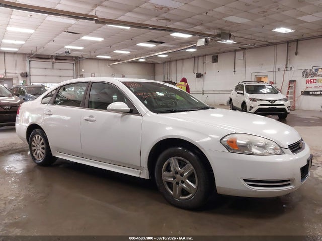 45837800 :رقم المزاد ، 2G1WD5EM6B1145860 vin ، 2011 Chevrolet Impala Police مزاد بيع