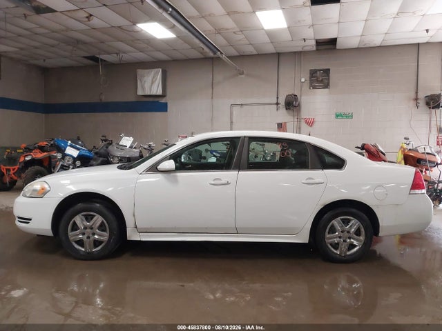 45837800 :رقم المزاد ، 2G1WD5EM6B1145860 vin ، 2011 Chevrolet Impala Police مزاد بيع