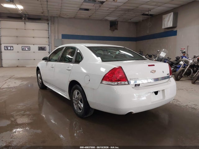 45837800 :رقم المزاد ، 2G1WD5EM6B1145860 vin ، 2011 Chevrolet Impala Police مزاد بيع