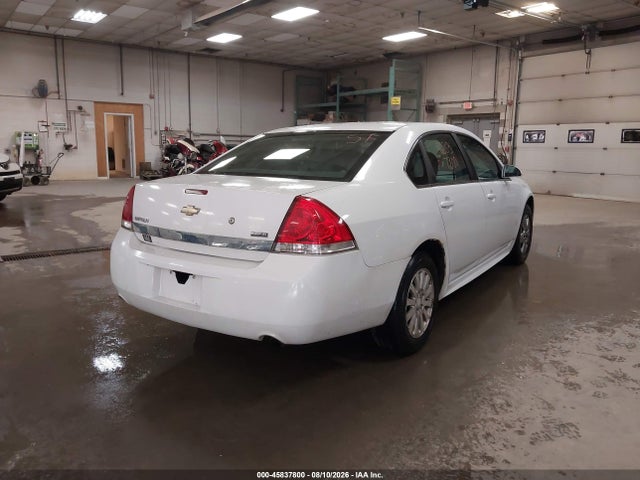 45837800 :رقم المزاد ، 2G1WD5EM6B1145860 vin ، 2011 Chevrolet Impala Police مزاد بيع