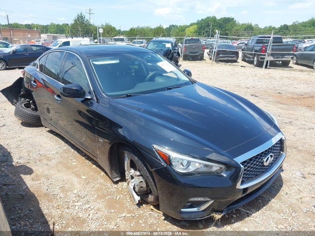 2019 Infiniti Q50 3.0t Luxe მანქანა იყიდება აუქციონზე, vin: JN1EV7AR8KM552549, აუქციონის ნომერი: 45837814