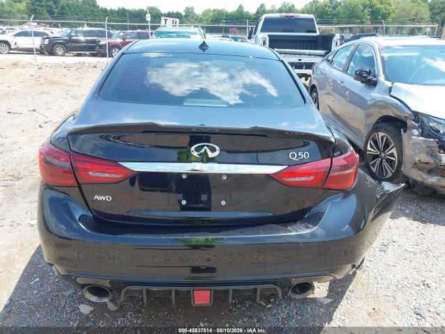 Продаж на аукціоні авто 2019 Infiniti Q50 3.0t Luxe, vin: JN1EV7AR8KM552549, номер лоту: 45837814