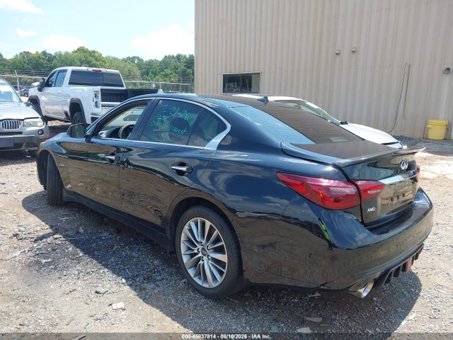 Продаж на аукціоні авто 2019 Infiniti Q50 3.0t Luxe, vin: JN1EV7AR8KM552549, номер лоту: 45837814