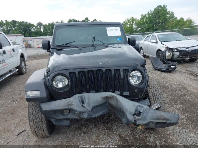 45837820 :رقم المزاد ، 1C4HJXDG2JW304297 vin ، 2018 Jeep Wrangler Unlimited Sport S 4x4 مزاد بيع