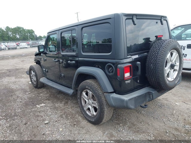 45837820 :رقم المزاد ، 1C4HJXDG2JW304297 vin ، 2018 Jeep Wrangler Unlimited Sport S 4x4 مزاد بيع