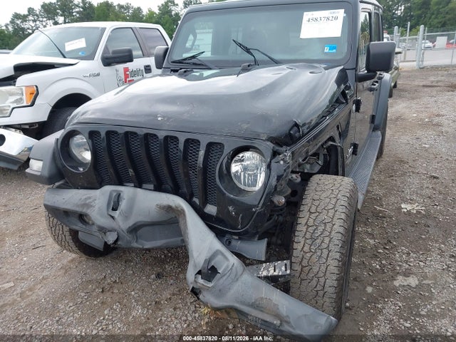 45837820 :رقم المزاد ، 1C4HJXDG2JW304297 vin ، 2018 Jeep Wrangler Unlimited Sport S 4x4 مزاد بيع