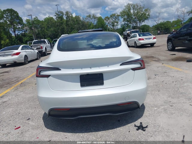 2025 Tesla Model 3 Long Range Rear-wheel Drive/standard Rear-wheel Drive მანქანა იყიდება აუქციონზე, vin: 5YJ3E1EA5SF076730, აუქციონის ნომერი: 45837837
