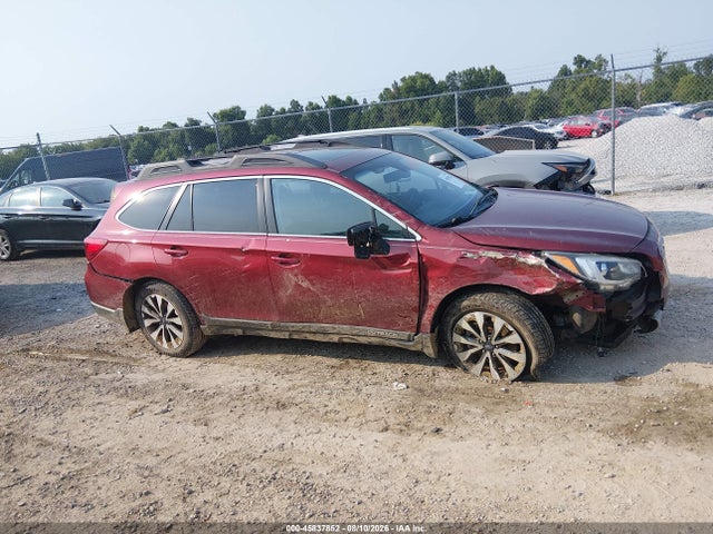 2017 Subaru Outback 2.5i Limited მანქანა იყიდება აუქციონზე, vin: 4S4BSANC4H3241710, აუქციონის ნომერი: 45837852