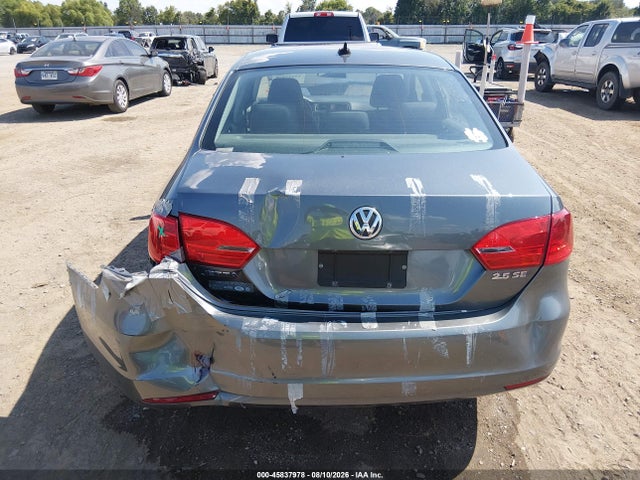 45837978 :رقم المزاد ، 3VWDP7AJ2CM462412 vin ، 2012 Volkswagen Jetta 2.5l Se مزاد بيع