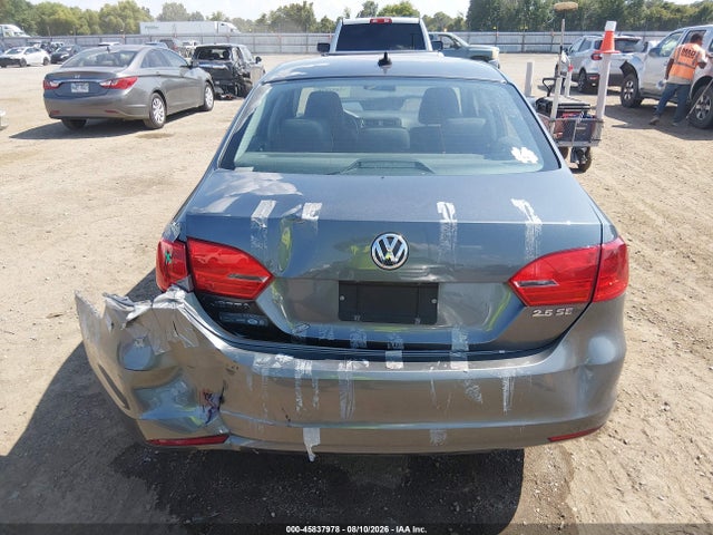 45837978 :رقم المزاد ، 3VWDP7AJ2CM462412 vin ، 2012 Volkswagen Jetta 2.5l Se مزاد بيع