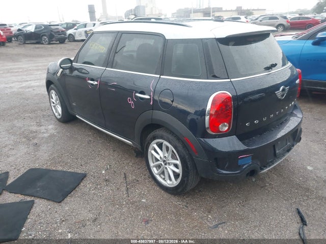 Продаж на аукціоні авто 2016 Mini Countryman Cooper S, vin: WMWZC5C58GWU02579, номер лоту: 45837997