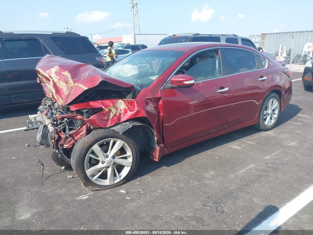 2015 Nissan Altima 2.5 Sl მანქანა იყიდება აუქციონზე, vin: 1N4AL3AP8FN393398, აუქციონის ნომერი: 45838003