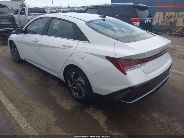 45838008 :رقم المزاد ، KMHLP4DG7SU961421 vin ، 2025 Hyundai Elantra Limited مزاد بيع