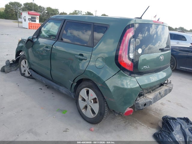 2014 Kia Soul მანქანა იყიდება აუქციონზე, vin: KNDJN2A25E7045029, აუქციონის ნომერი: 45838009