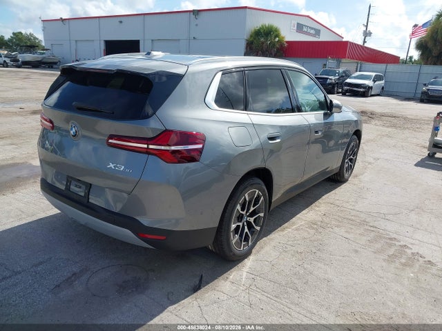 2026 Bmw X3 30 Xdrive მანქანა იყიდება აუქციონზე, vin: 5UX53GP0XT9490358, აუქციონის ნომერი: 45838024