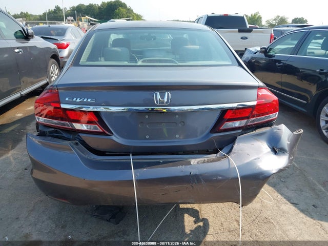 2015 Honda Civic Lx მანქანა იყიდება აუქციონზე, vin: 19XFB2F5XFE213007, აუქციონის ნომერი: 45838088