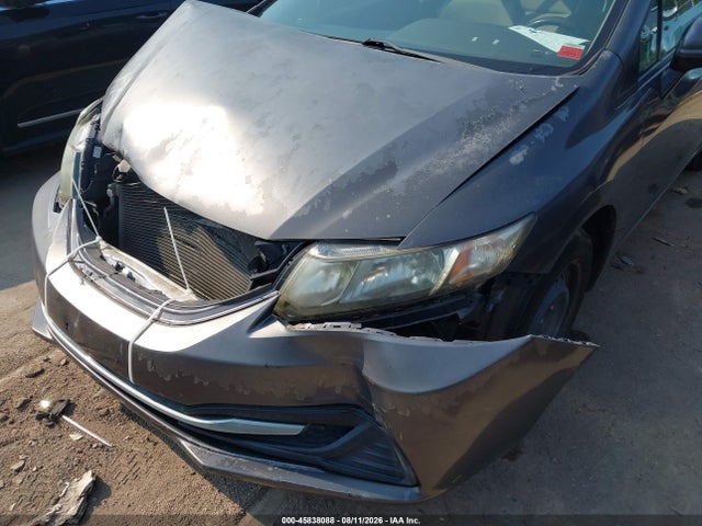 2015 Honda Civic Lx მანქანა იყიდება აუქციონზე, vin: 19XFB2F5XFE213007, აუქციონის ნომერი: 45838088
