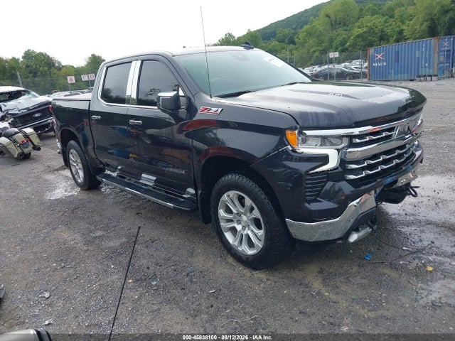 45838100 :رقم المزاد ، 1GCUDGEL6NZ639486 vin ، 2022 Chevrolet Silverado 1500 4wd  Short Bed Ltz مزاد بيع