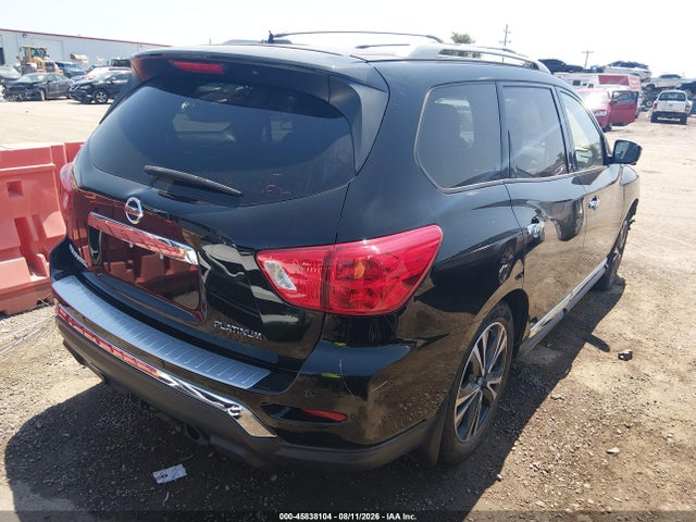 Продажа на аукционе авто 2017 Nissan Pathfinder Platinum, vin: 5N1DR2MN1HC615932, номер лота: 45838104