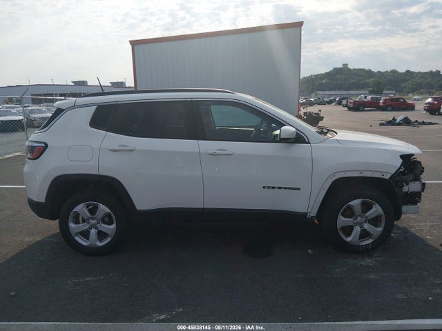2018 Jeep Compass Latitude 4x4 მანქანა იყიდება აუქციონზე, vin: 3C4NJDBB3JT435009, აუქციონის ნომერი: 45838145