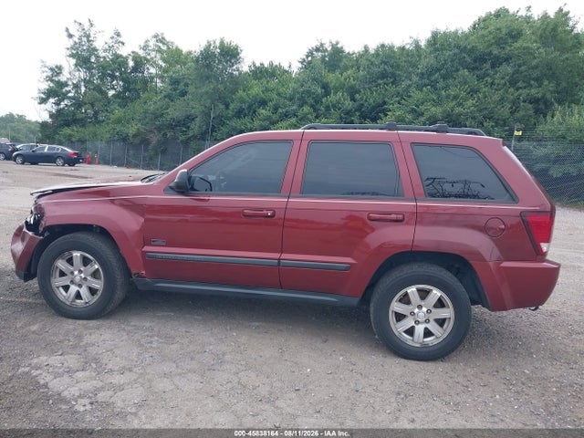 2008 Jeep Grand Cherokee Laredo მანქანა იყიდება აუქციონზე, vin: 1J8GR48K18C179833, აუქციონის ნომერი: 45838164