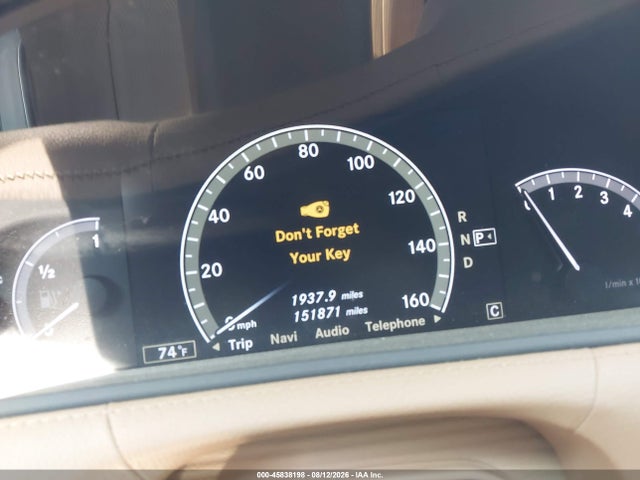 45838198 :رقم المزاد ، WDDEJ8GB8AA024976 vin ، 2010 Mercedes-benz Cl 550 4matic مزاد بيع