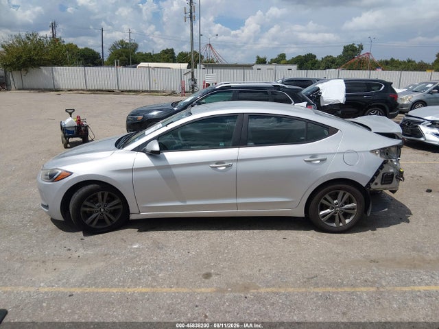 45838200 :رقم المزاد ، 5NPD84LF3JH230525 vin ، 2018 Hyundai Elantra Sel مزاد بيع