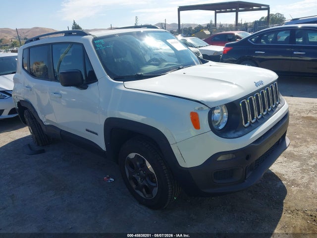 Aukcja sprzedaży 2017 Jeep Renegade Sport, vin: ZACCJBAB5HPG43178, numer aukcji: 45838201