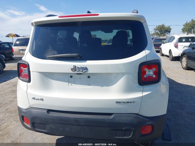 Aukcja sprzedaży 2017 Jeep Renegade Sport, vin: ZACCJBAB5HPG43178, numer aukcji: 45838201