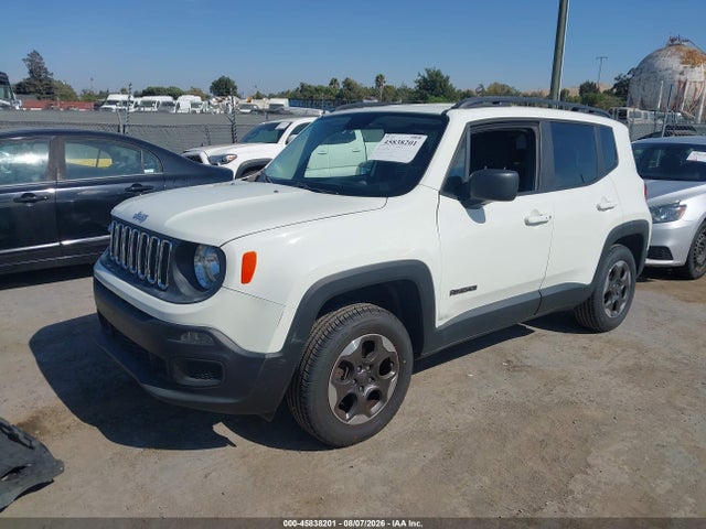 Aukcja sprzedaży 2017 Jeep Renegade Sport, vin: ZACCJBAB5HPG43178, numer aukcji: 45838201
